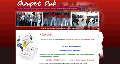 Desktop Screenshot of choupetclub.fr